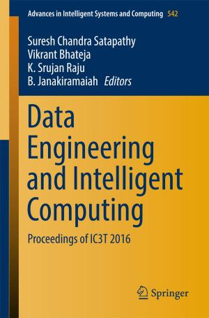 Cover of the book Data Engineering and Intelligent Computing by Fan Yang, Zhenghong Dong