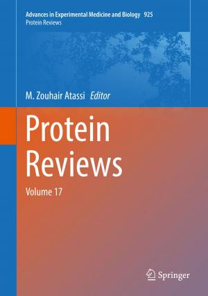 Cover of the book Protein Reviews by Mohd Sapuan Salit, Md Abdul Maleque