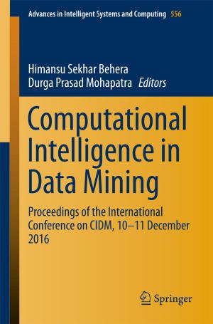 Cover of the book Computational Intelligence in Data Mining by Bilen Emek Abali