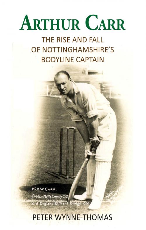 Cover of the book Arthur Carr by Peter Wynne-Thomas, Chequered Flag Publishing