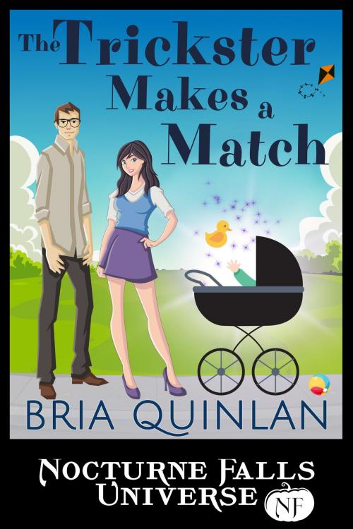 Cover of the book The Trickster Makes a Match by Bria Quinlan, Sugar Skull Books