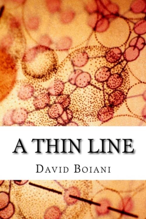 Cover of the book A Thin line by David Boiani, self published
