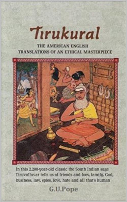 Cover of the book TIRUKKURAL English Translation and Commentary by G.U.Pope, Kar Publishing