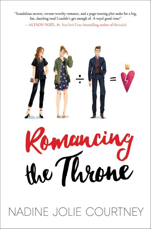 Cover of the book Romancing the Throne by Nadine Jolie Courtney, Katherine Tegen Books