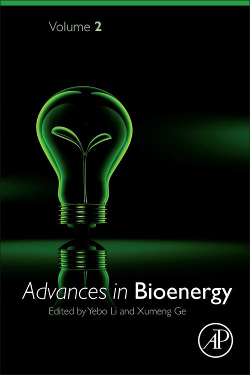 Cover of the book Advances in Bioenergy by Yebo Li, Xumeng Ge, Elsevier Science