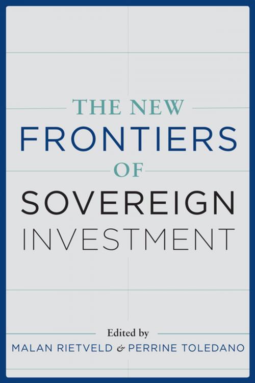 Cover of the book The New Frontiers of Sovereign Investment by , Columbia University Press