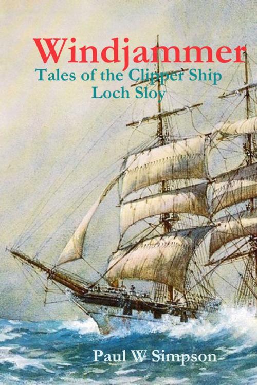 Cover of the book Windjammer by Paul W Simpson, Lulu.com