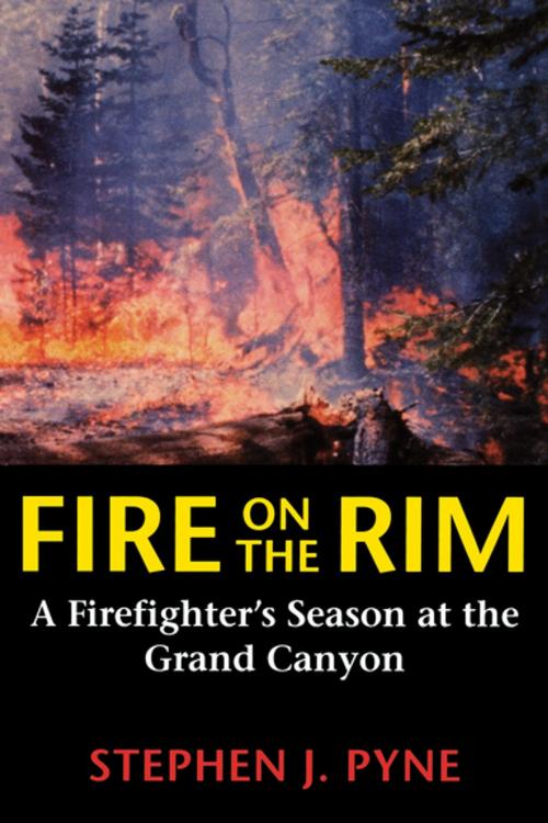 Cover of the book Fire on the Rim by Stephen J. Pyne, University of Washington Press