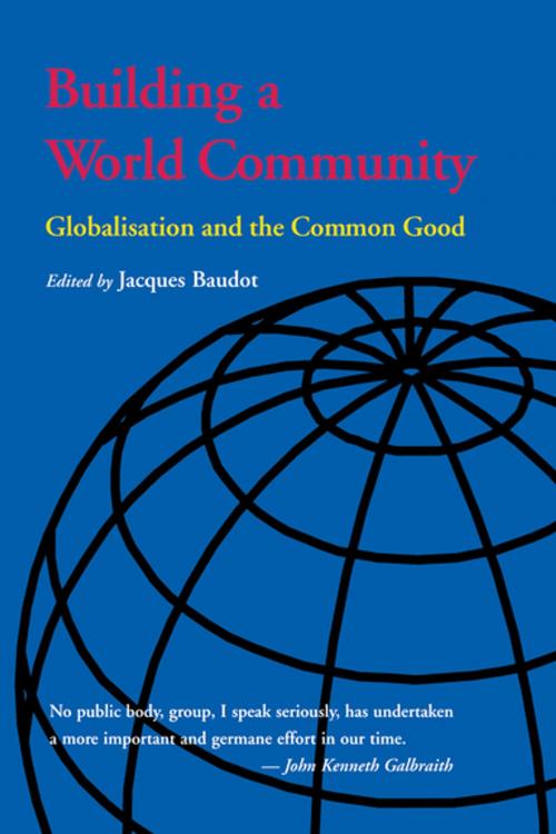 Cover of the book Building a World Community by Jacques Baudot, University of Washington Press
