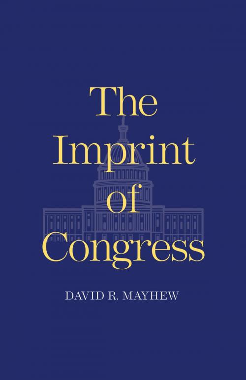 Cover of the book The Imprint of Congress by David R. Mayhew, Yale University Press