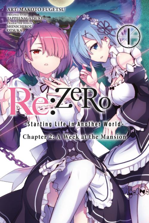 Cover of the book Re:ZERO -Starting Life in Another World-, Chapter 2: A Week at the Mansion, Vol. 1 (manga) by Tappei Nagatsuki, Shinichirou Otsuka, Makoto Fugetsu, Yen Press