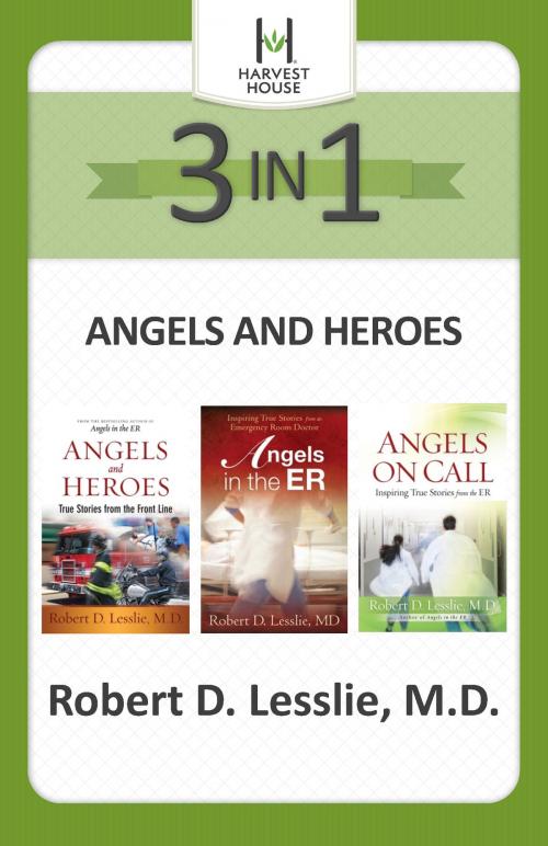Cover of the book Angels and Heroes 3-in-1 by Robert D. Lesslie, Harvest House Publishers