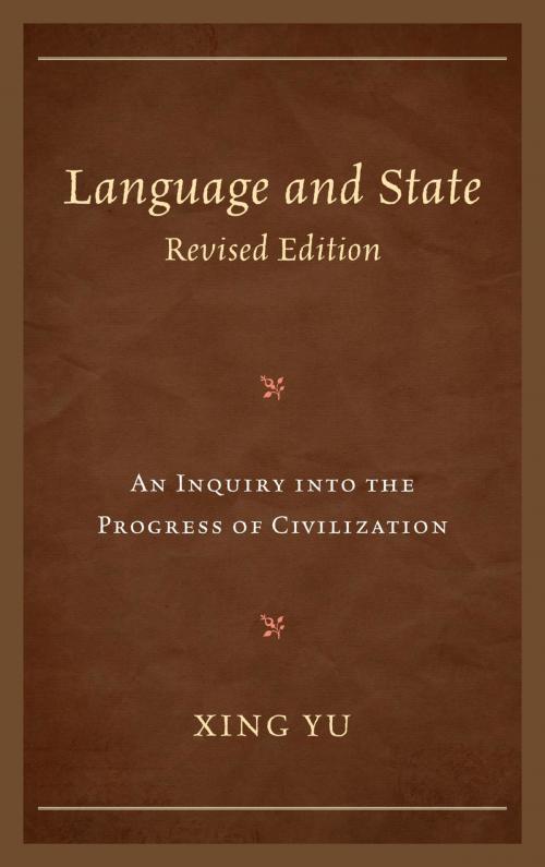Cover of the book Language and State by Xing Yu, Hamilton Books