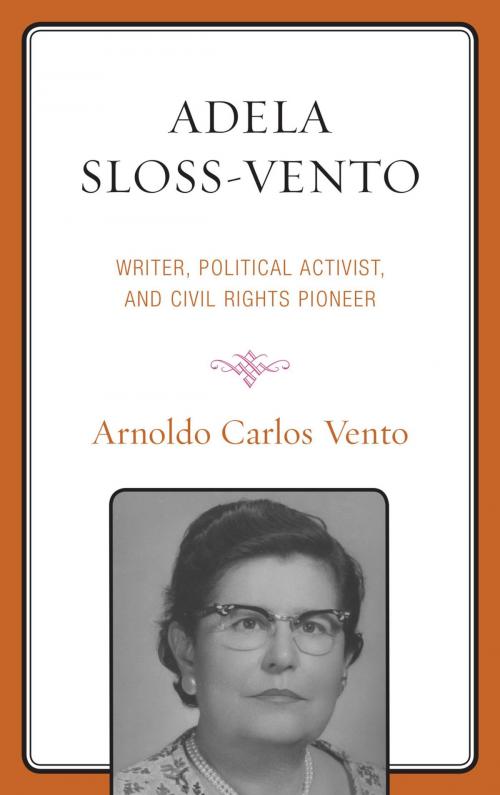 Cover of the book Adela Sloss-Vento by Arnoldo Carlos Vento, Hamilton Books
