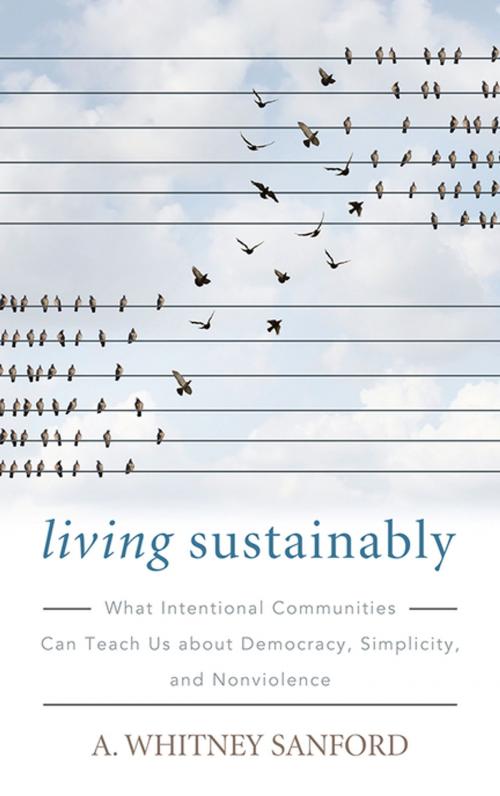 Cover of the book Living Sustainably by A. Whitney Sanford, The University Press of Kentucky