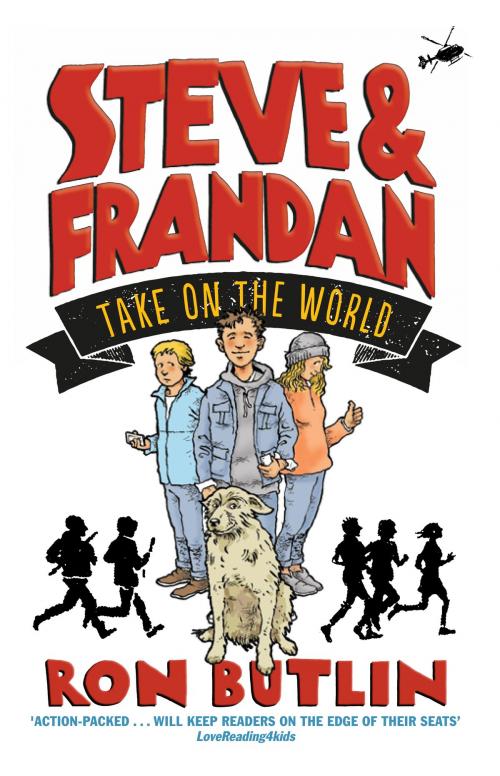 Cover of the book Steve & FranDan Take on the World by Ron Butlin, Birlinn