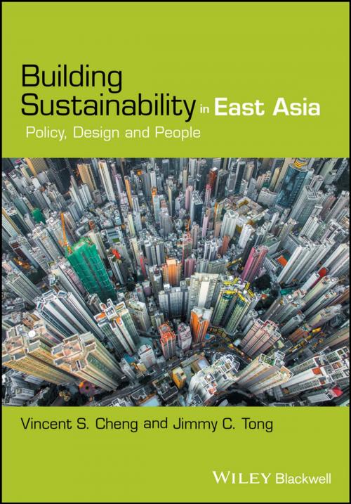 Cover of the book Building Sustainability in East Asia by Vincent S. Cheng, Jimmy C. Tong, Wiley