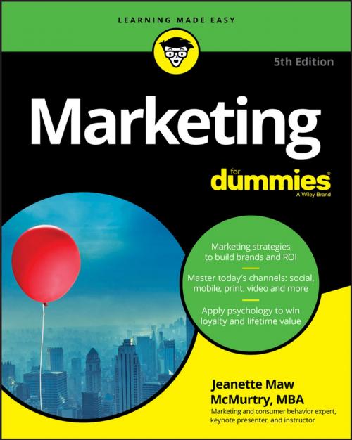 Cover of the book Marketing For Dummies by Jeanette McMurtry, Wiley