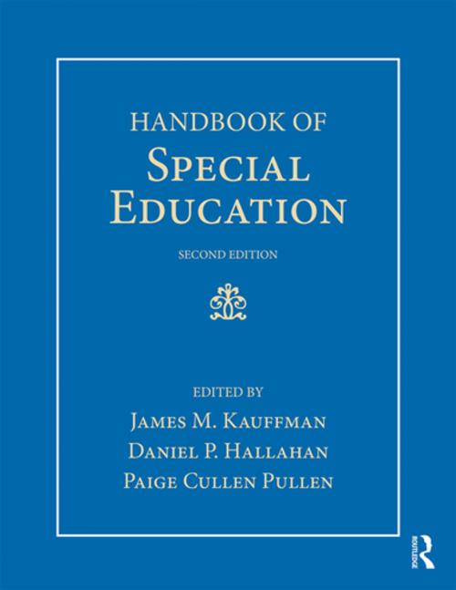 Cover of the book Handbook of Special Education by , Taylor and Francis