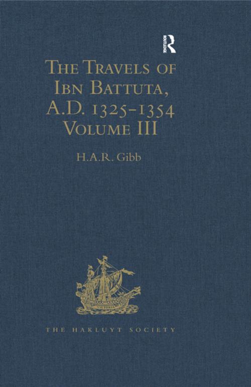 Cover of the book The Travels of Ibn Battuta, A.D. 1325-1354 by Taylor and Francis, Taylor and Francis