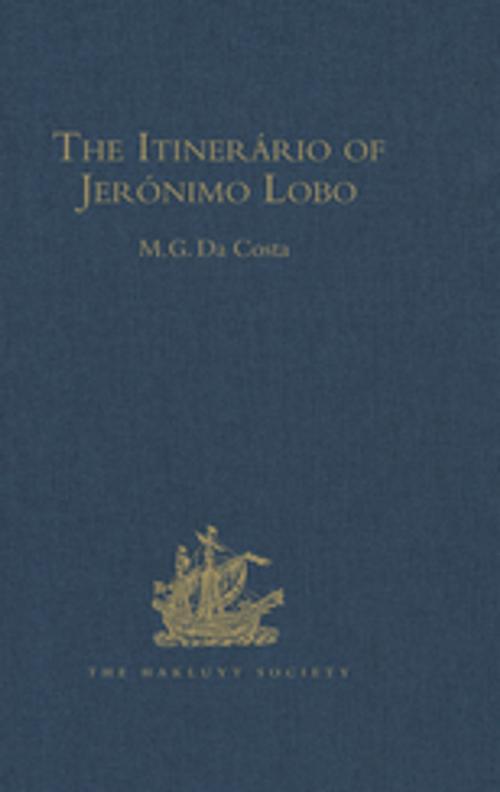 Cover of the book The Itinerário of Jerónimo Lobo by , Taylor and Francis