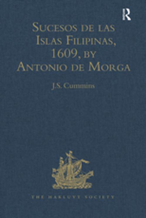 Cover of the book Sucesos de las Islas Filipinas, 1609, by Antonio de Morga by , Taylor and Francis