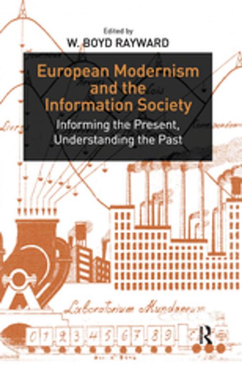 Cover of the book European Modernism and the Information Society by , Taylor and Francis