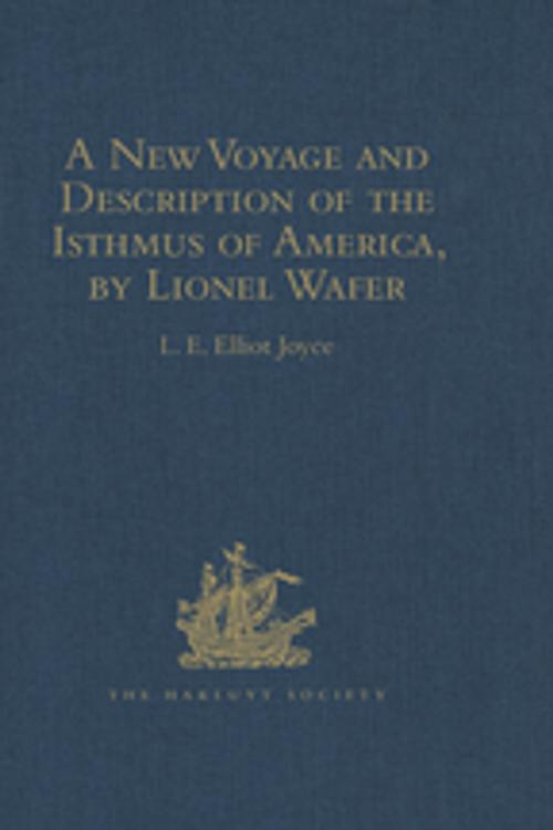Cover of the book A New Voyage and Description of the Isthmus of America, by Lionel Wafer by , Taylor and Francis