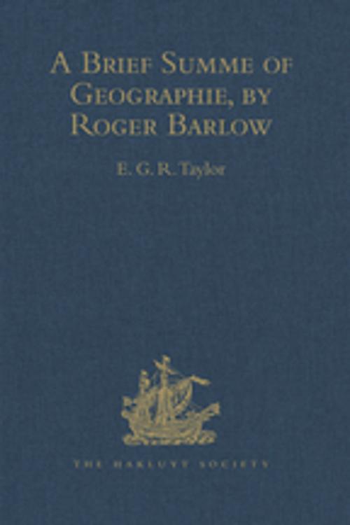Cover of the book A Brief Summe of Geographie, by Roger Barlow by , Taylor and Francis