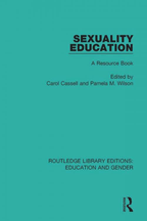 Cover of the book Sexuality Education by , Taylor and Francis