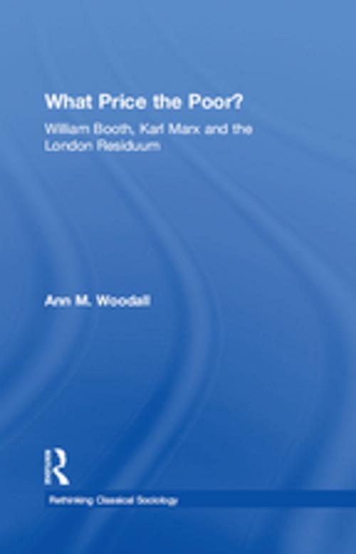 Cover of the book What Price the Poor? by Ann M. Woodall, Taylor and Francis
