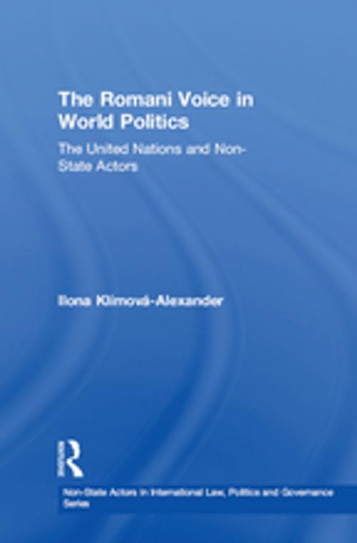 Cover of the book The Romani Voice in World Politics by Ilona Klímová-Alexander, Taylor and Francis