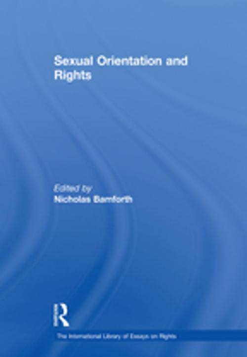 Cover of the book Sexual Orientation and Rights by , Taylor and Francis