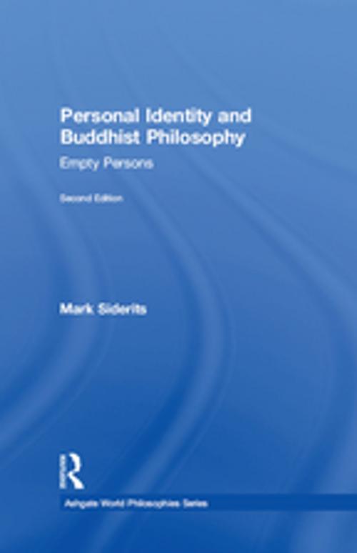 Cover of the book Personal Identity and Buddhist Philosophy by Mark Siderits, Taylor and Francis