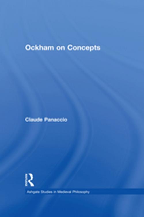 Cover of the book Ockham on Concepts by Claude Panaccio, Taylor and Francis