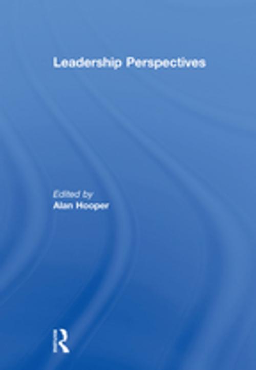 Cover of the book Leadership Perspectives by , Taylor and Francis