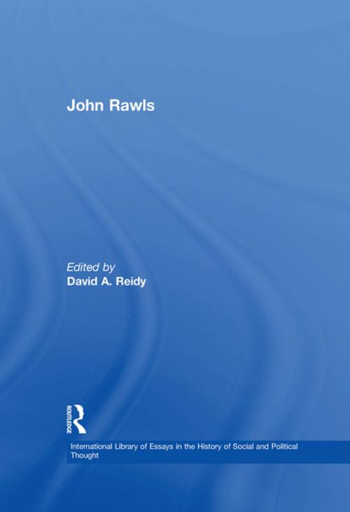 Cover of the book John Rawls by , Taylor and Francis
