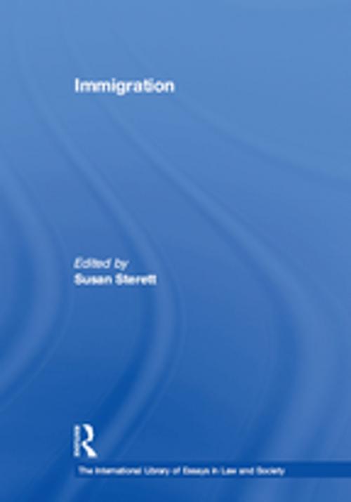 Cover of the book Immigration by , Taylor and Francis