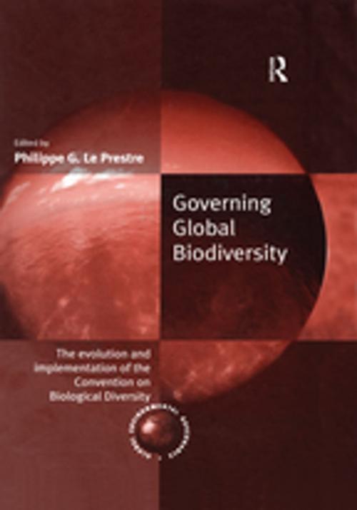Cover of the book Governing Global Biodiversity by , Taylor and Francis