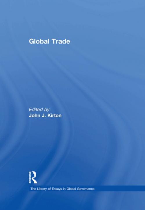 Cover of the book Global Trade by , Taylor and Francis