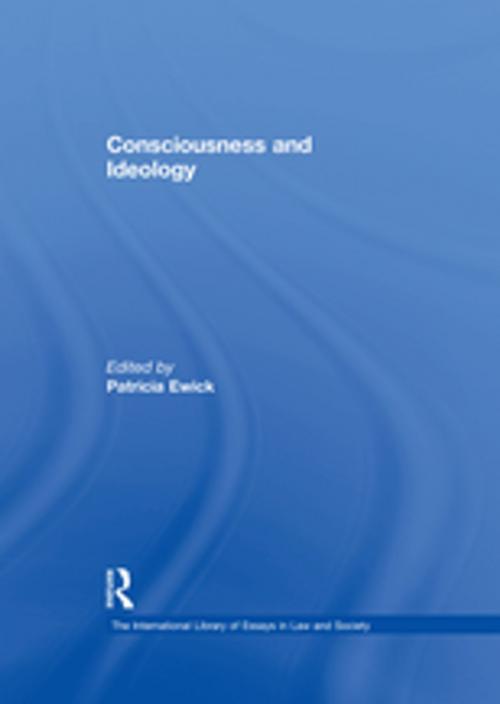 Cover of the book Consciousness and Ideology by , Taylor and Francis