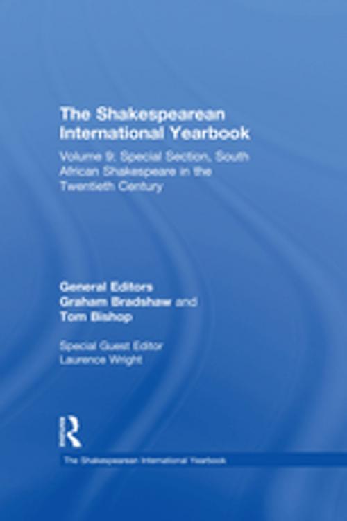 Cover of the book The Shakespearean International Yearbook by Graham Bradshaw, Tom Bishop, Clara Calvo, Taylor and Francis