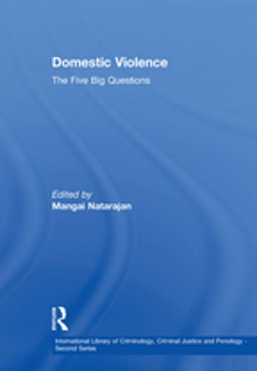 Cover of the book Domestic Violence by , Taylor and Francis
