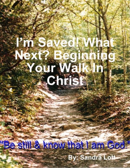 Cover of the book I’m Saved! What Next? Beginning Your Walk In Christ by Sandra Lott, Lulu.com