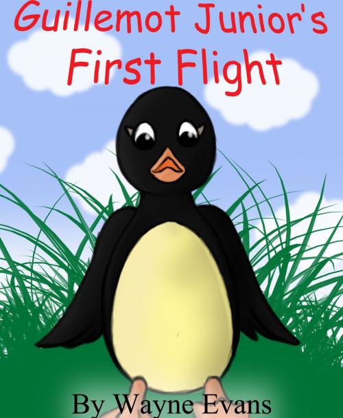 Cover of the book Guillemot Junior’s First Flight: A children's story with morals. by Wayne Evans, Wayne Evans