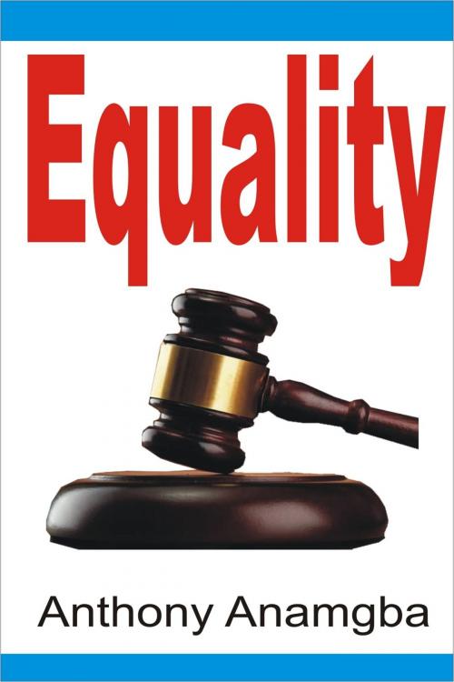 Cover of the book Equality by Anthony Anamgba, Anthony Anamgba