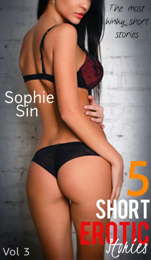 Cover of the book 5 Erotic Short Stories Vol 3 by Sophie Sin, Lunatic Ink Publishing