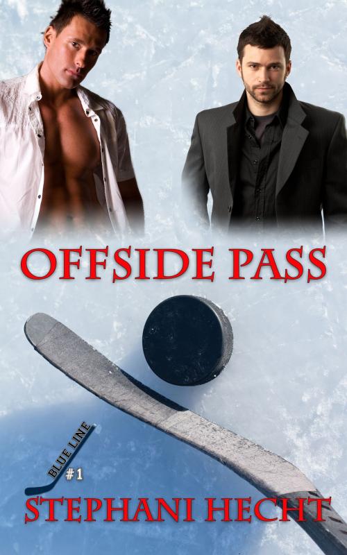 Cover of the book Offside Pass (Blue Line Hockey #1) by Stephani Hecht, Stephani Hecht