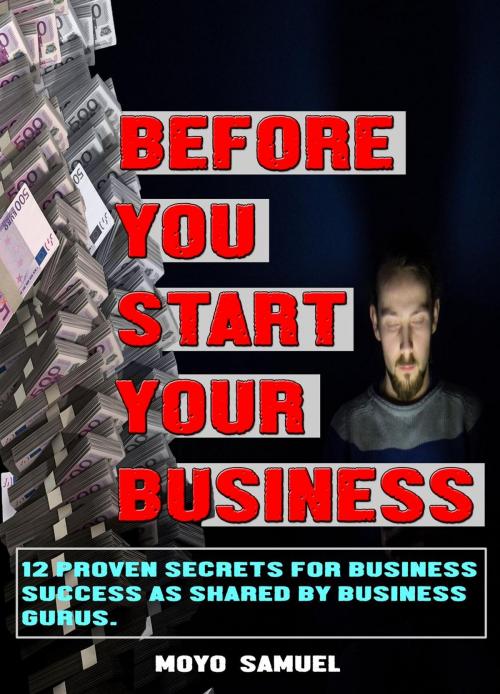 Cover of the book BEFORE YOU START YOUR BUSINESS (12 Proven Secrets For Business Success As Shared By Business Gurus) by Moyo Samuel, Moyo Samuel