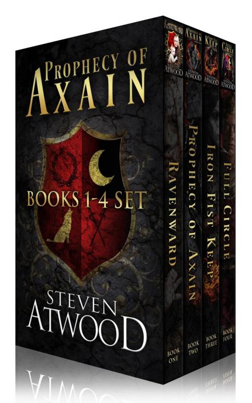 Cover of the book Prophecy of Axain Box Set (Books 1-4) by Steven Atwood, Steven Atwood